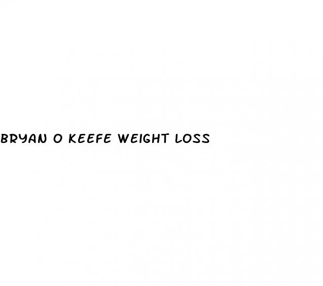 bryan o keefe weight loss
