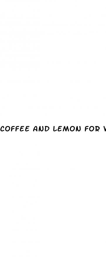 coffee and lemon for weight loss tiktok