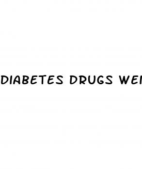 diabetes drugs weight loss