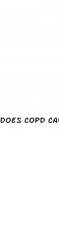 does copd cause weight loss