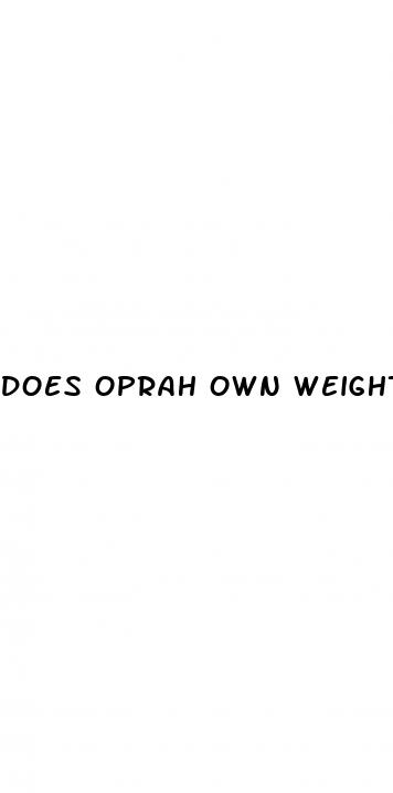does oprah own weight watchers