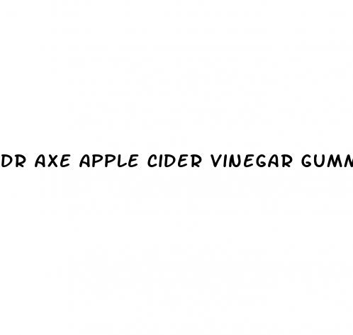 dr axe apple cider vinegar gummies