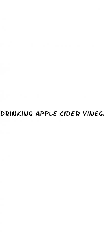 drinking apple cider vinegar on empty stomach benefits