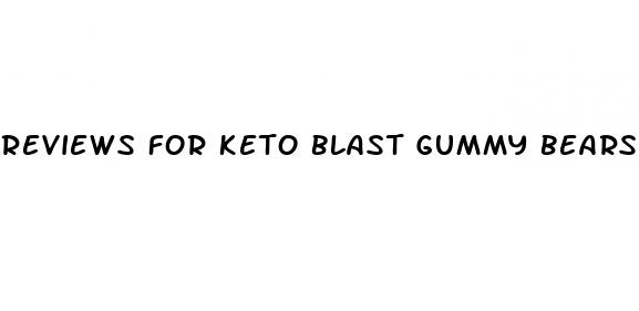 reviews for keto blast gummy bears