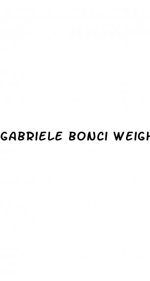 gabriele bonci weight loss