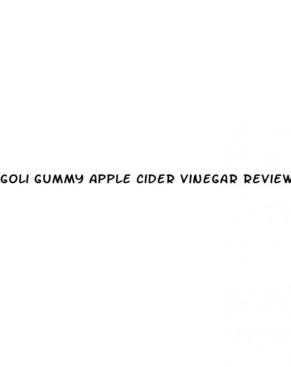 goli gummy apple cider vinegar reviews
