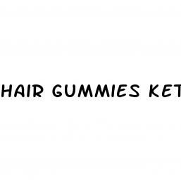 hair gummies keto friendly