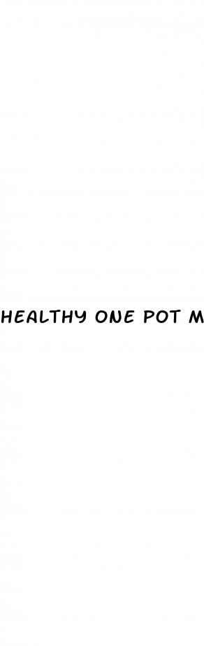 healthy one pot meals for weight loss