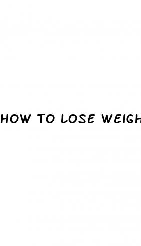 how to lose weight faster