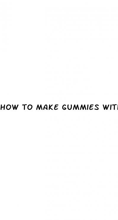 how to make gummies with jello without gelatin