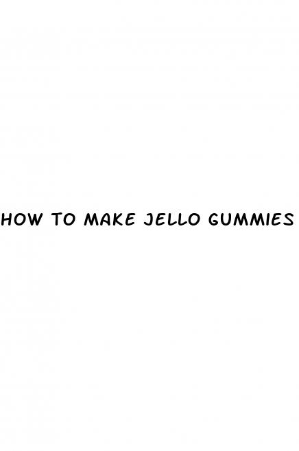 how to make jello gummies