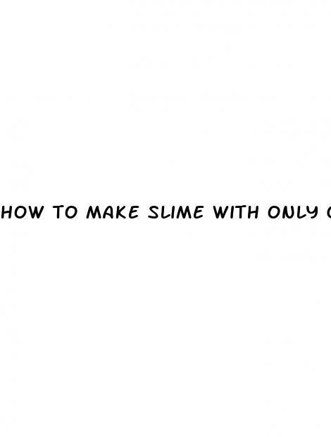 how to make slime with only gummy bears