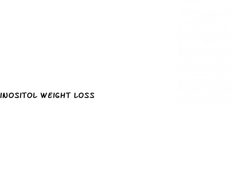 inositol weight loss