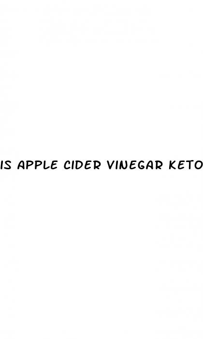is apple cider vinegar keto