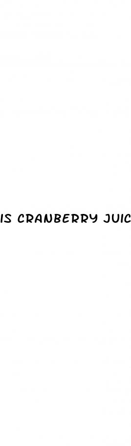 is cranberry juice good for weight loss