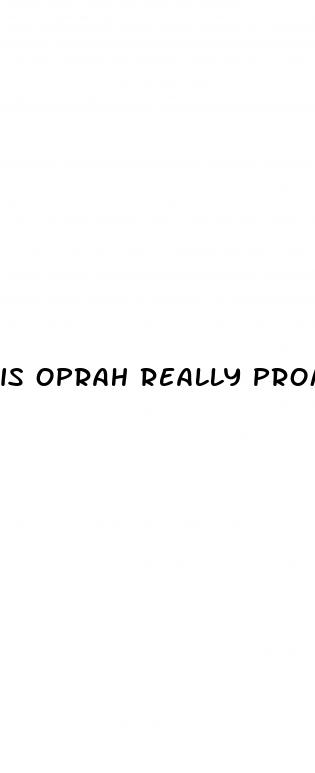 is oprah really promoting gummies