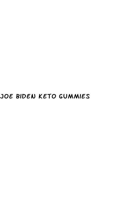 joe biden keto gummies