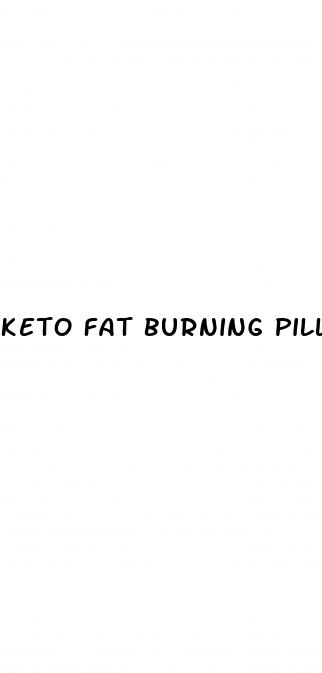 keto fat burning pills