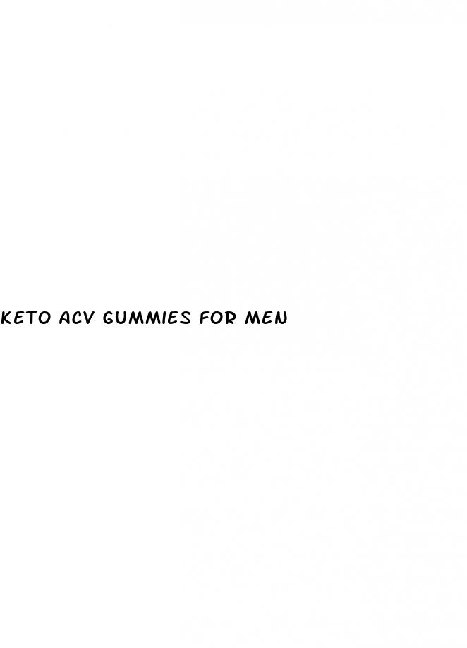 keto acv gummies for men