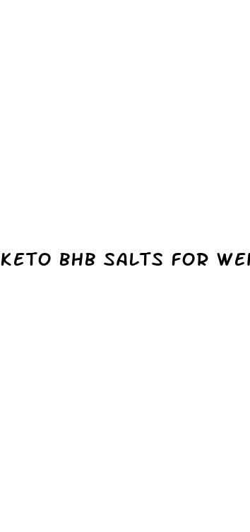 keto bhb salts for weight loss