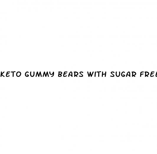 keto gummy bears with sugar free jello