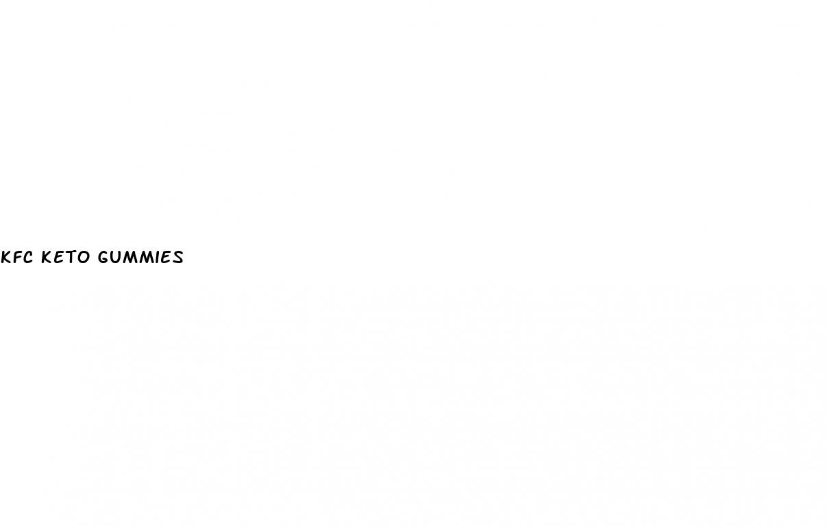 kfc keto gummies