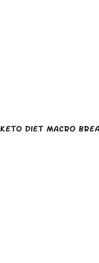 keto diet macro breakdown