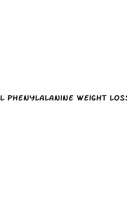 l phenylalanine weight loss