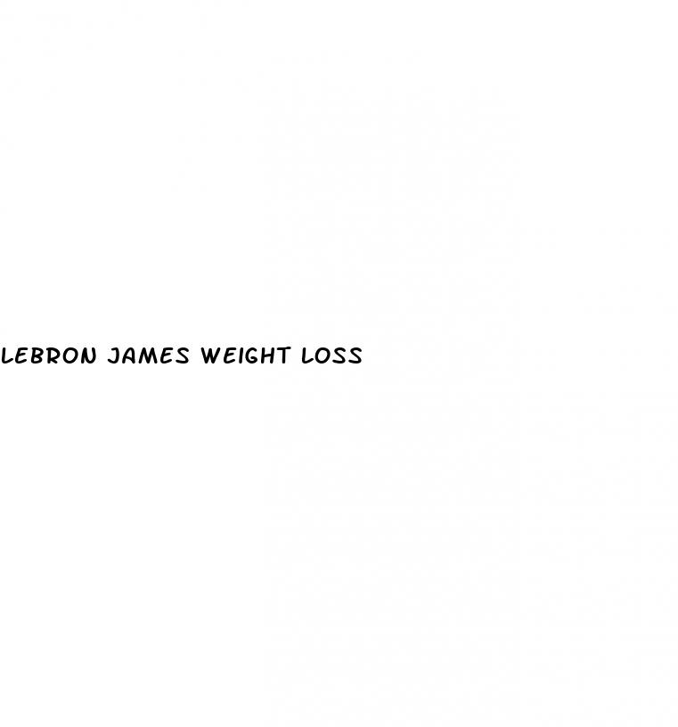 lebron james weight loss