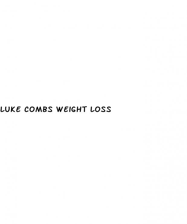 luke combs weight loss