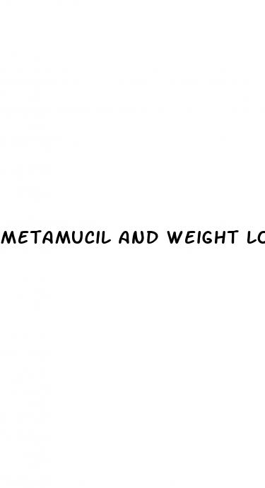 metamucil and weight loss