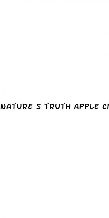 nature s truth apple cider vinegar gummies ingredients