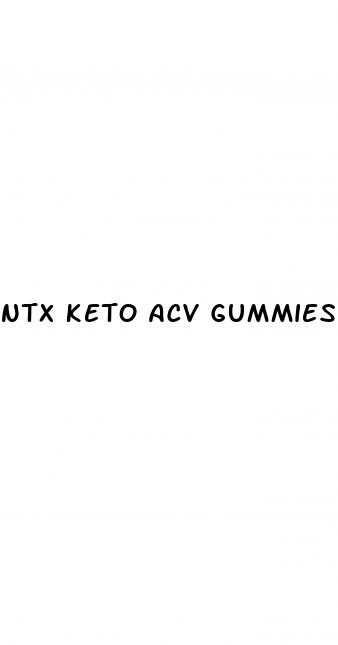 ntx keto acv gummies side effects
