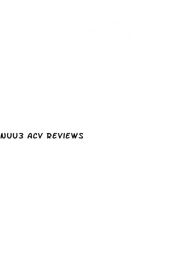 nuu3 acv reviews
