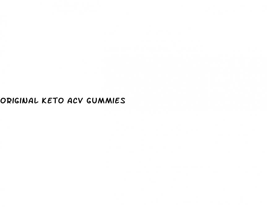 original keto acv gummies