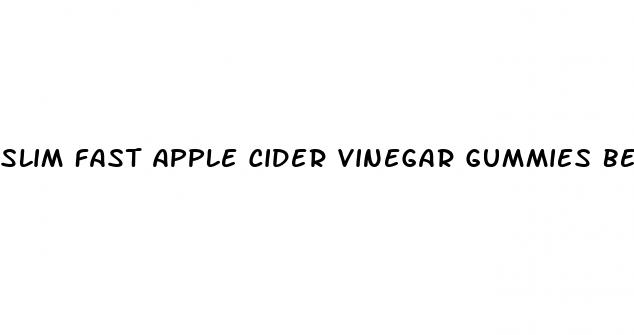 slim fast apple cider vinegar gummies benefits