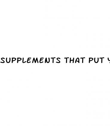supplements that put you in ketosis