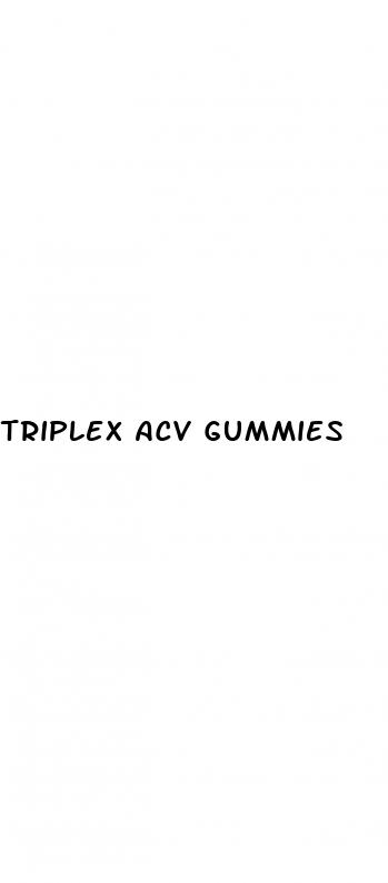 triplex acv gummies