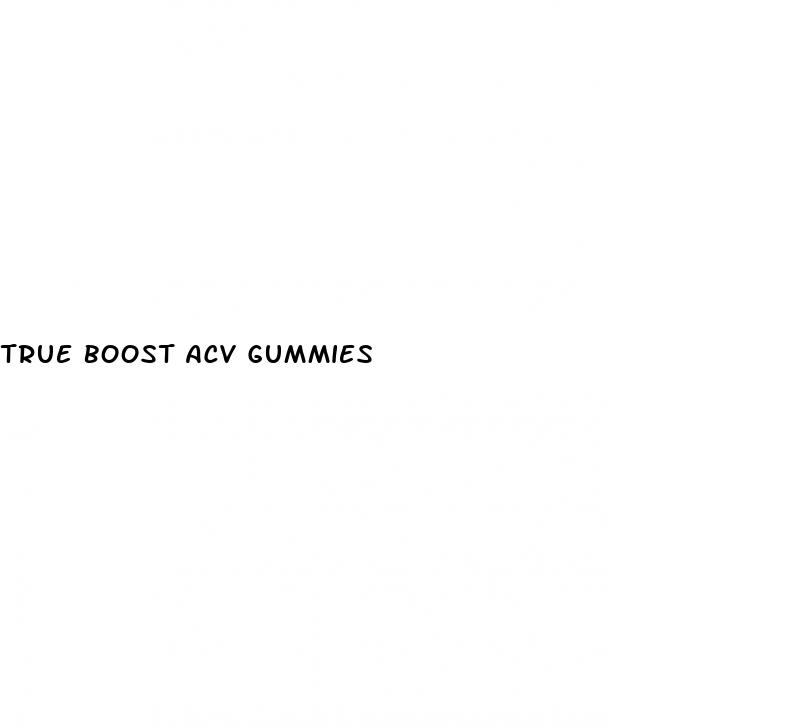 true boost acv gummies