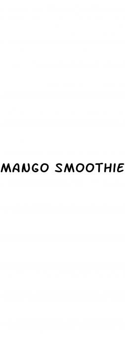 mango smoothie for weight loss