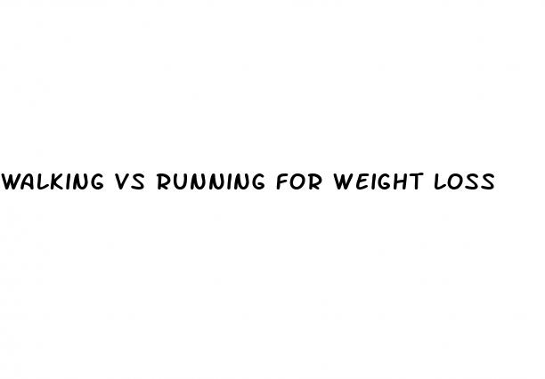 walking vs running for weight loss