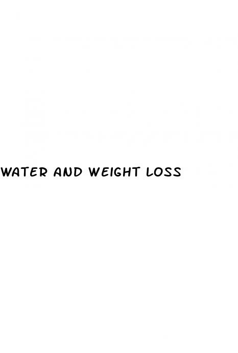 water and weight loss