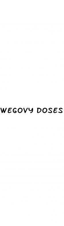 wegovy doses for weight loss