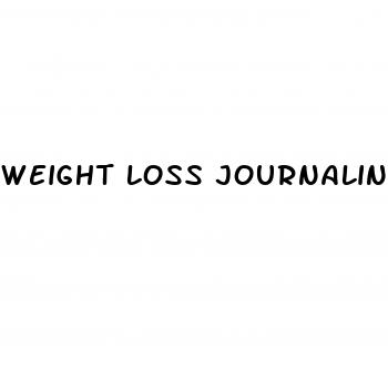 weight loss journaling