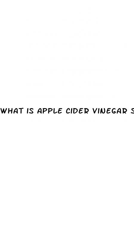 what is apple cider vinegar supplements good for