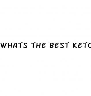 whats the best keto supplement