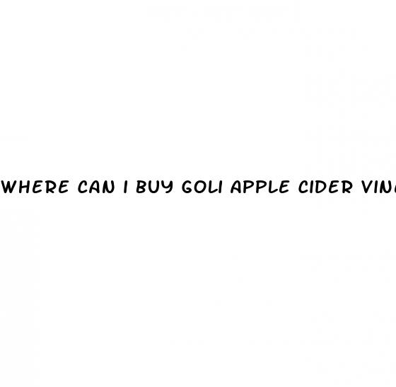 where can i buy goli apple cider vinegar gummies