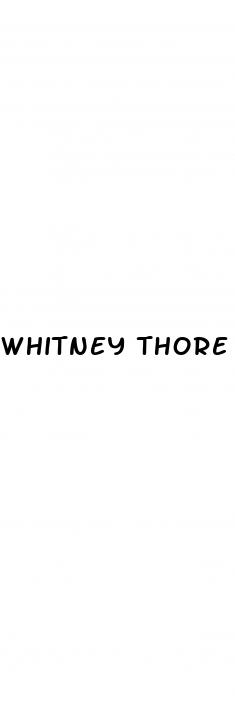 whitney thore weight loss photos