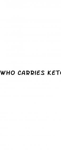 who carries keto gummies