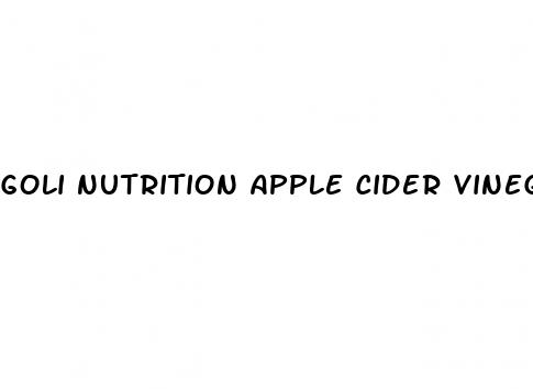 goli nutrition apple cider vinegar gummies weight loss reviews